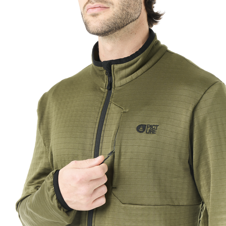 BAKE GRID FZ JKT __color:Tobacco#9
