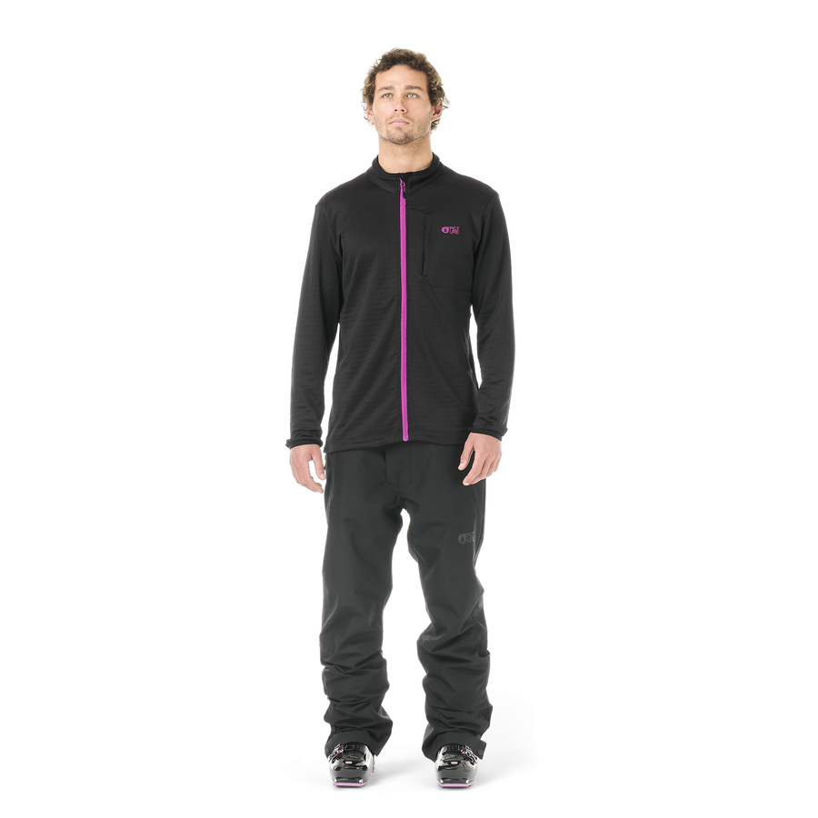 BAKE GRID FZ JKT __color:Black#1