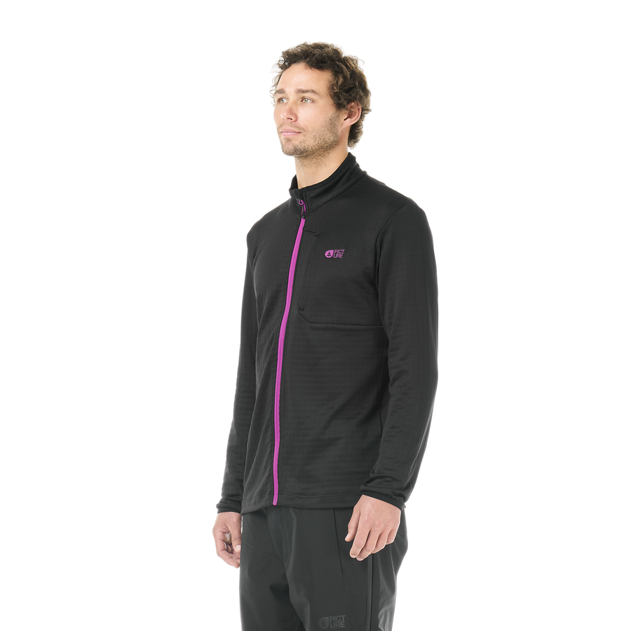 BAKE GRID FZ JKT __color:Black#0