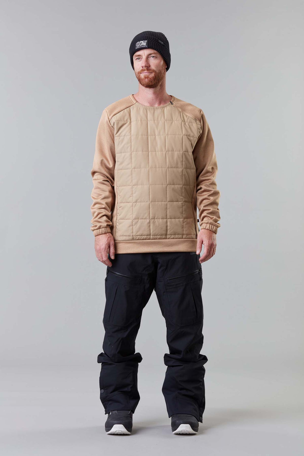 JUNIP TECH SWEATER __color:Dark_Stone#5