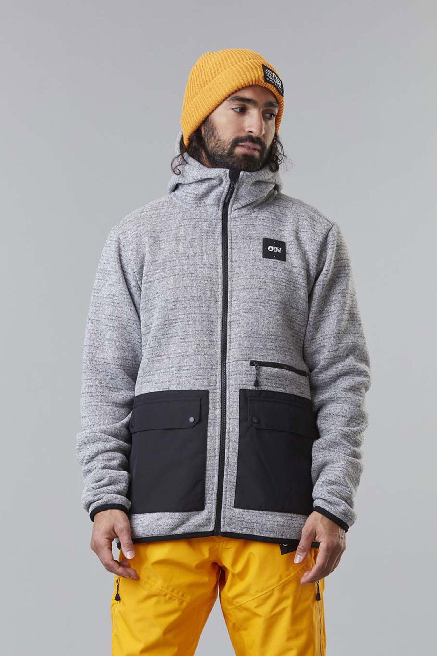 AMBROZE FLEECE __color:Grey_Melange#24