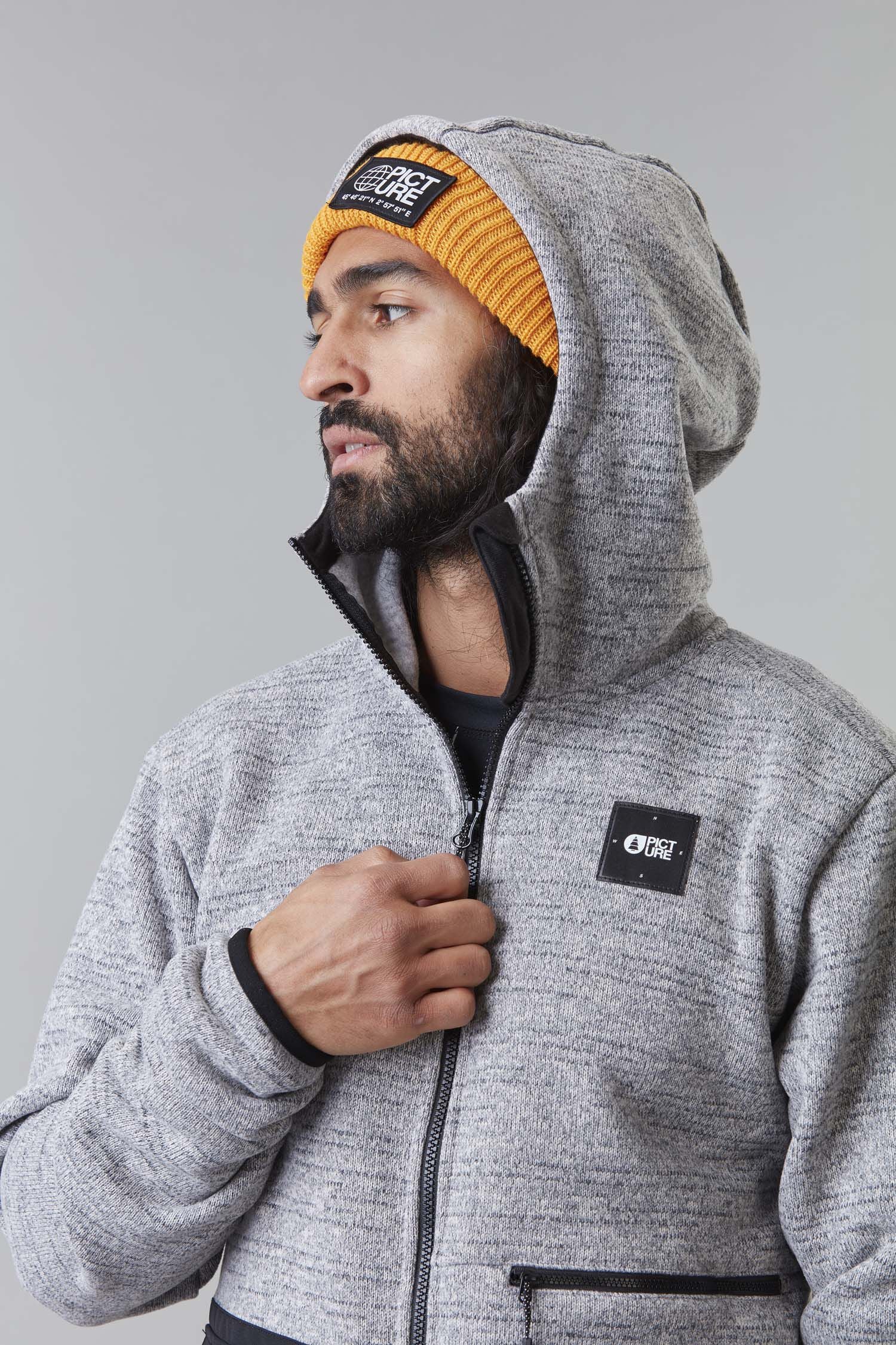 AMBROZE FLEECE __color:Grey_Melange#30