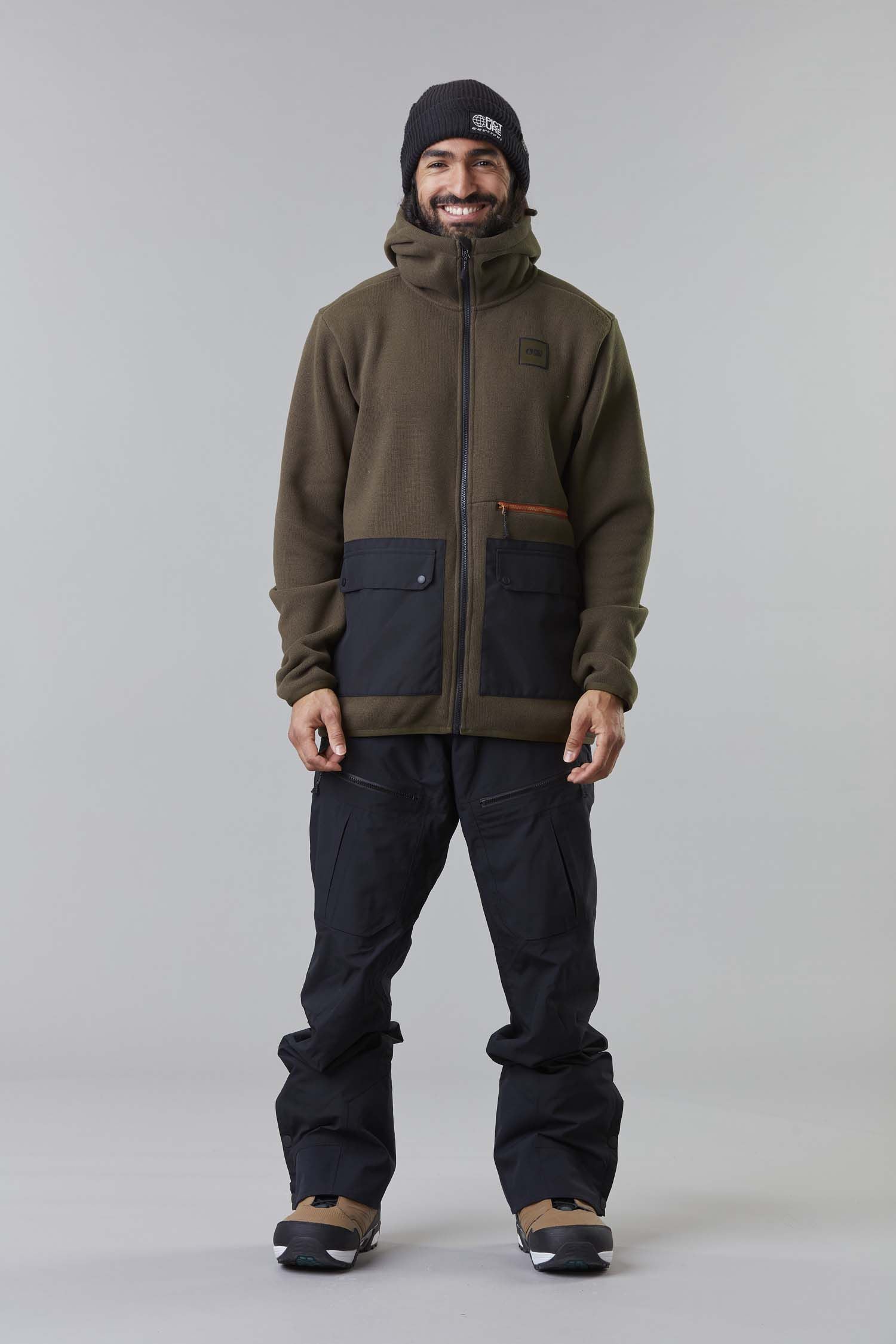 AMBROZE FLEECE __color:Dark_Army_Green#11