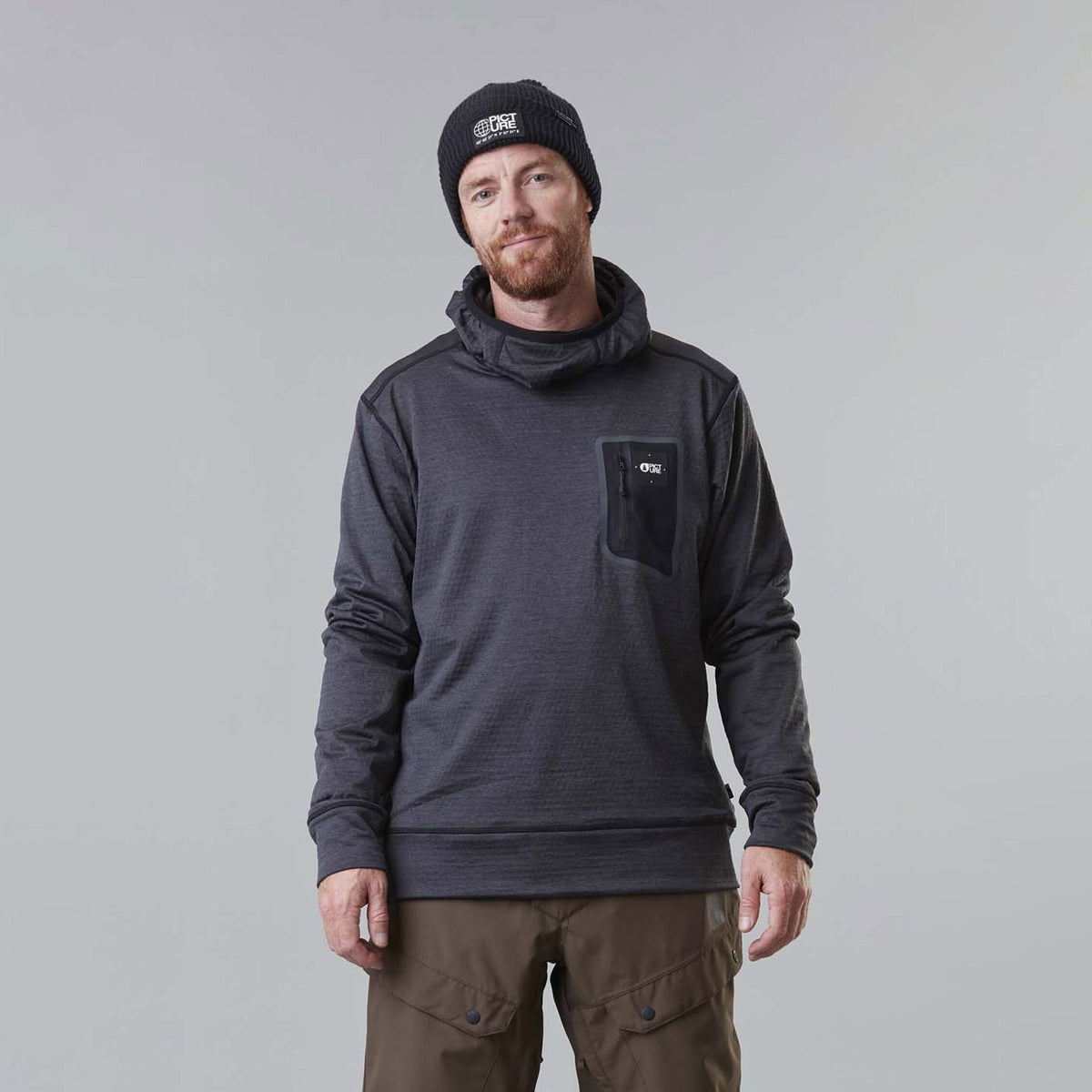 BAKE GRID STORM HOODIE __color:Black#0