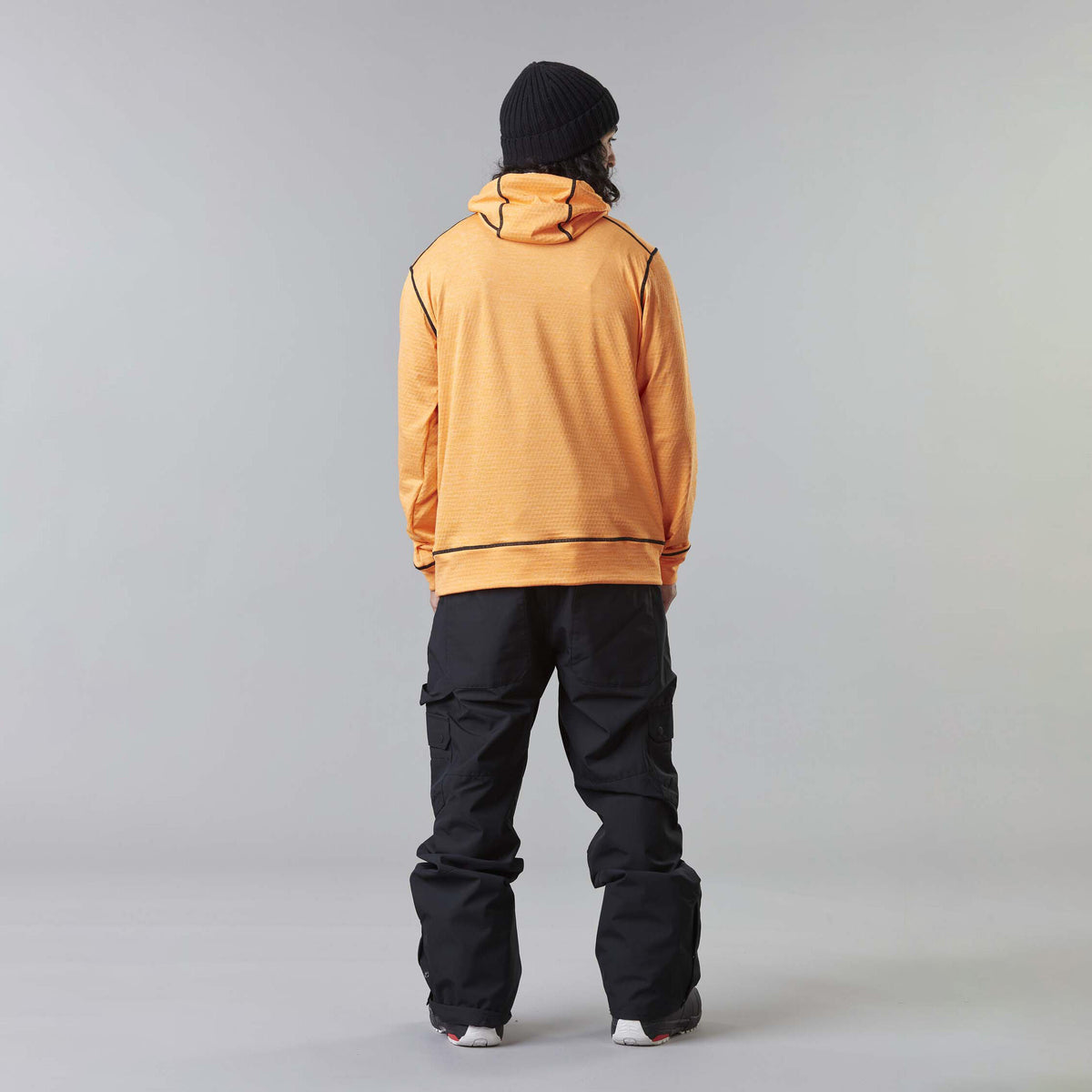 BAKE GRID STORM HOODIE __color:Yellow#15