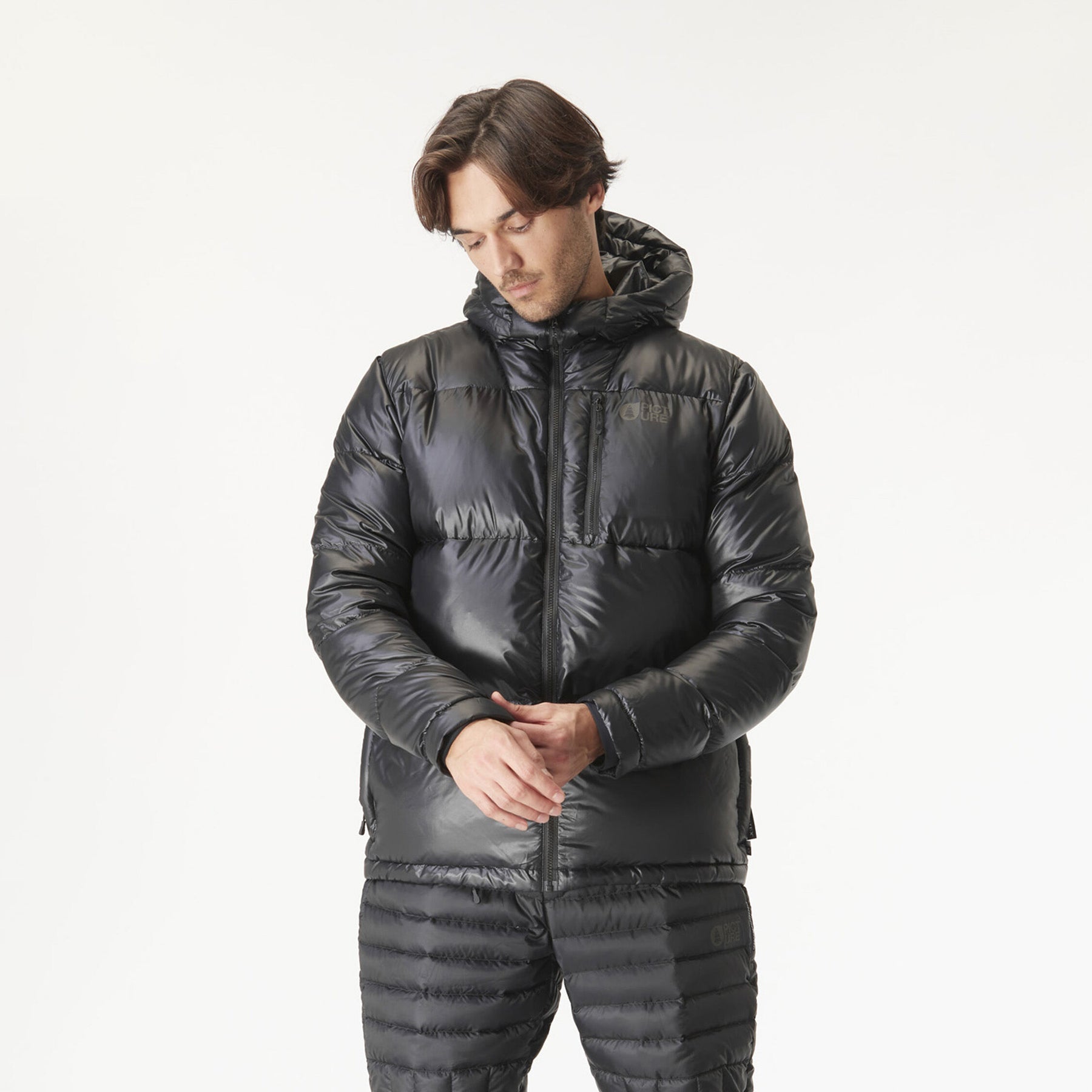 HI PUFF DOWN JKT __color:Black#0