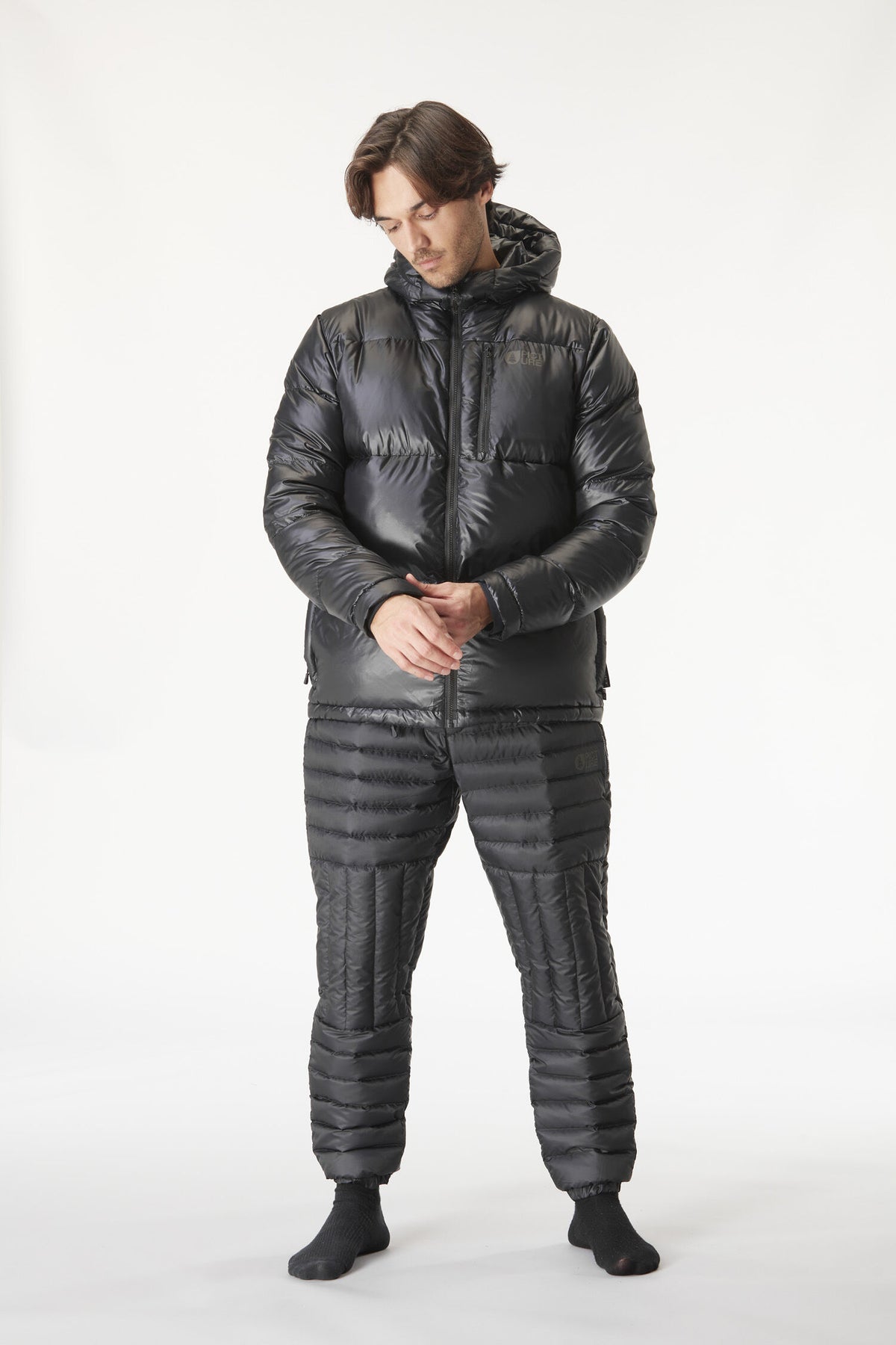 HI PUFF DOWN JKT __color:Black#3