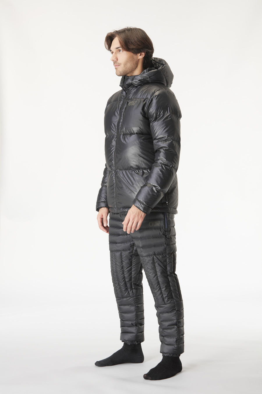 HI PUFF DOWN JKT __color:Black#5