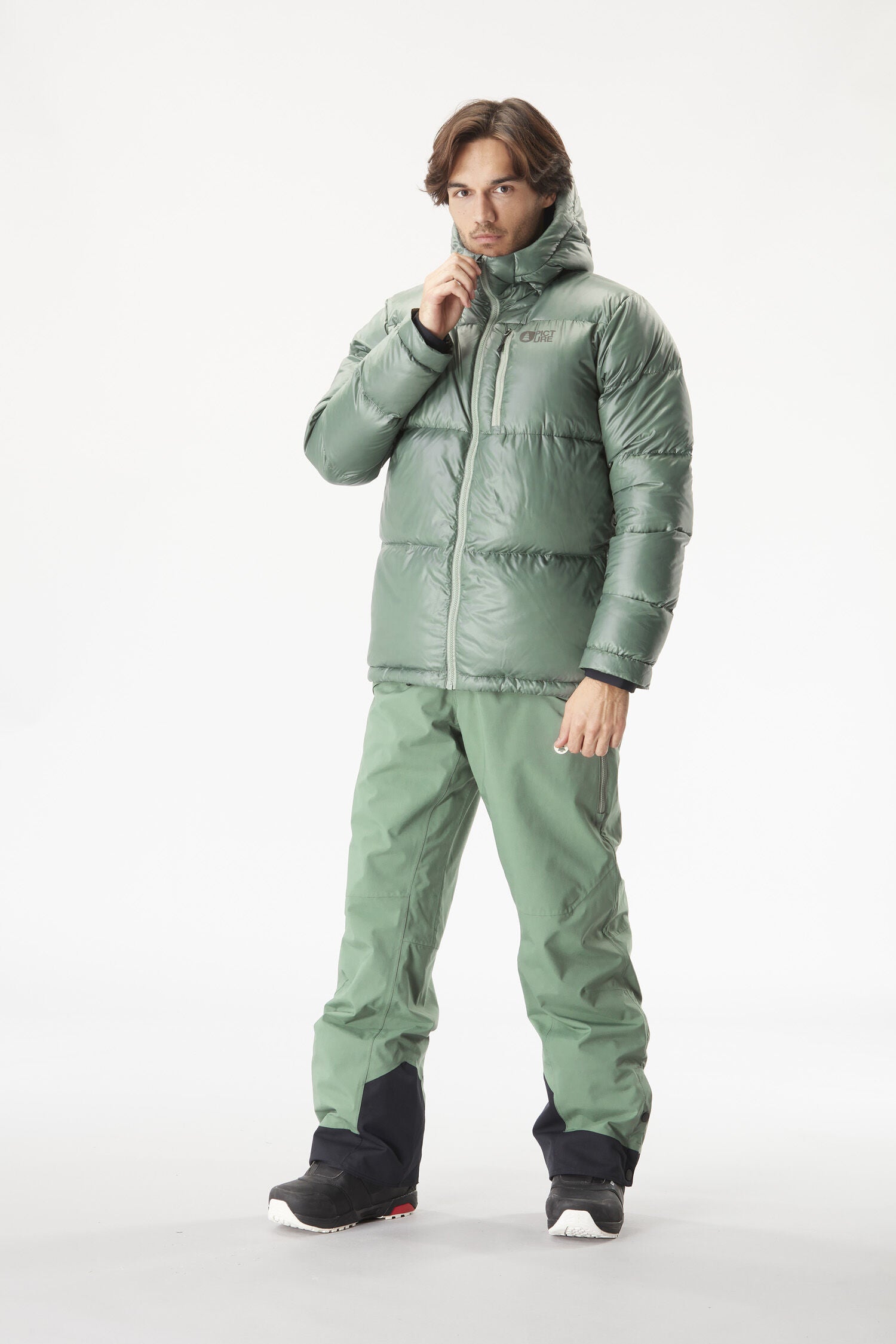 HI PUFF DOWN JKT __color:Laurel_Wreath#12