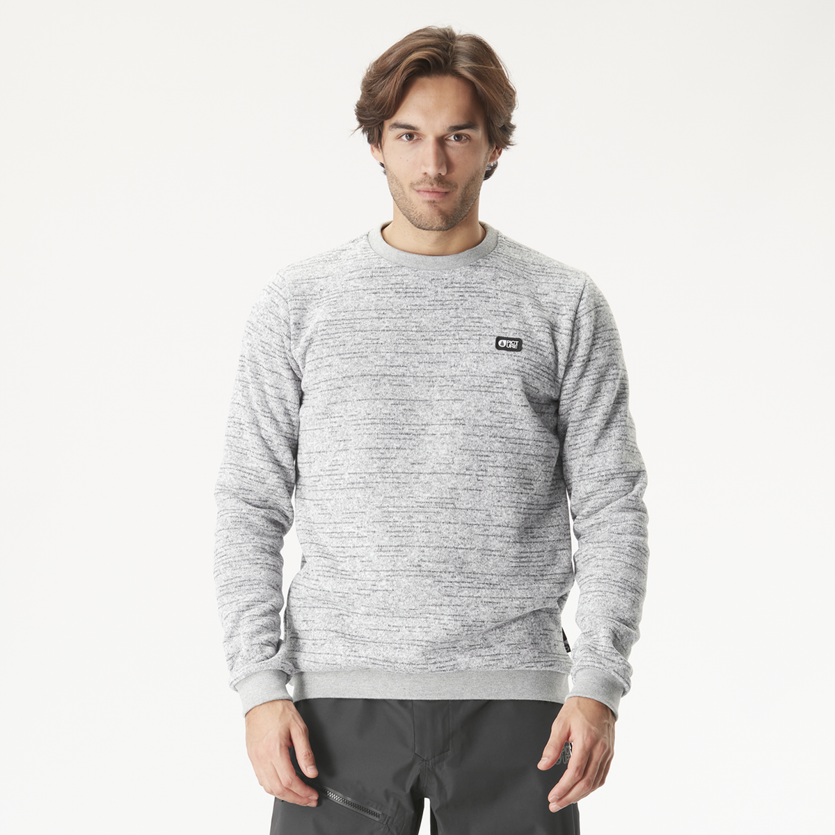 TOFU SWEATER __color:Grey_Melange#21
