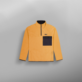 MATHEW 1/4 TECH FLEECE __color:Spruce_yellow#14