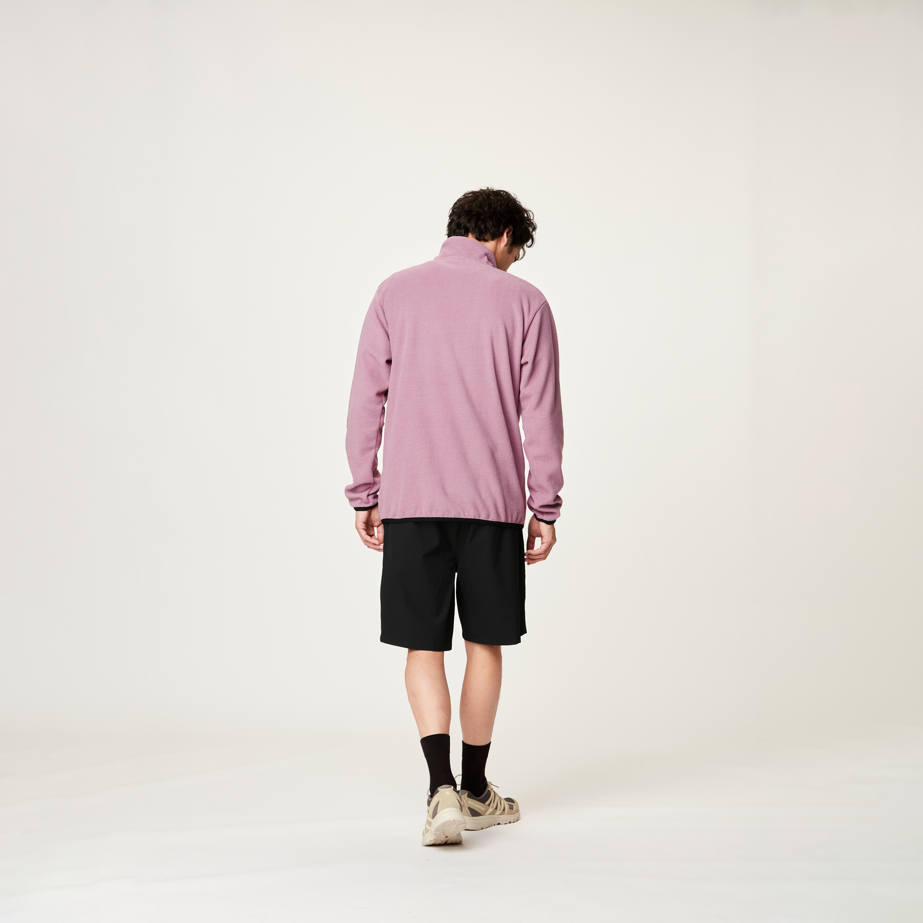MATHEW 1/4 TECH FLEECE __color:Grapeade#1
