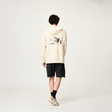 FLACK TECH HOODIE __color:Wood_Ash#9