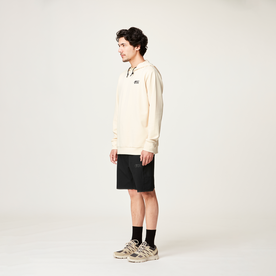 FLACK TECH HOODIE __color:Wood_Ash#10
