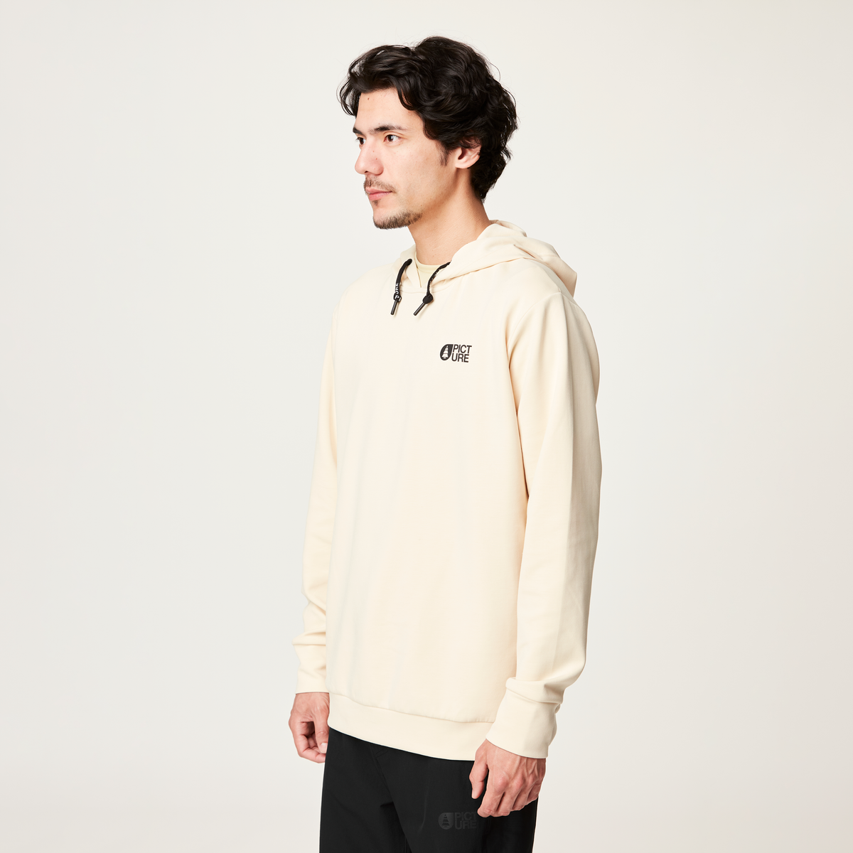 FLACK TECH HOODIE __color:Wood_Ash#11