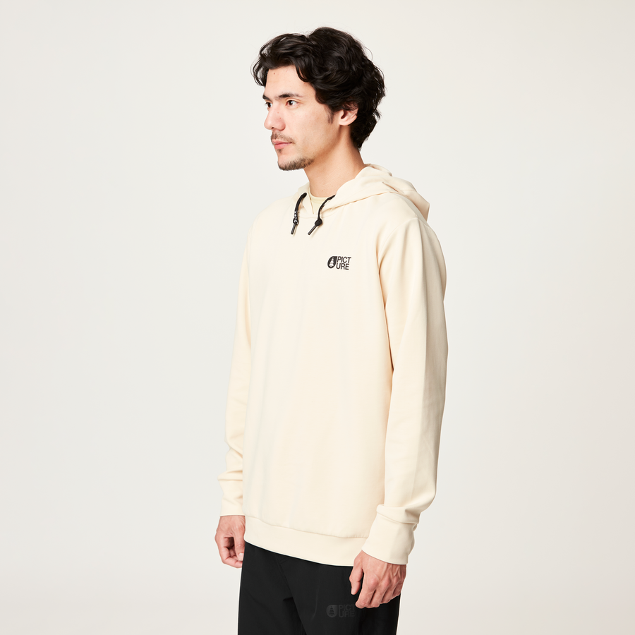 FLACK TECH HOODIE __color:Wood_Ash#11