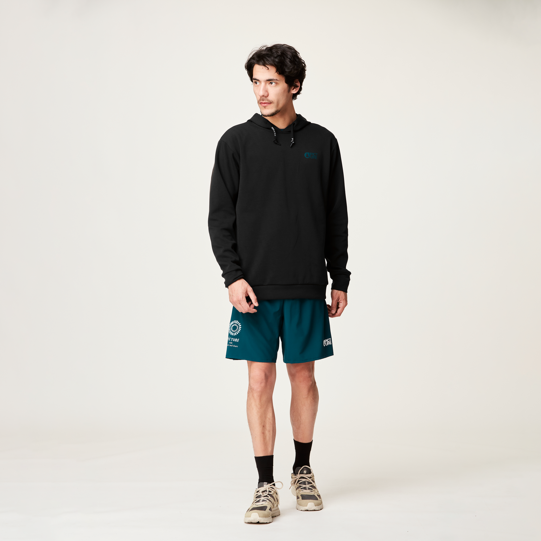 FLACK TECH HOODIE __color:Black#0