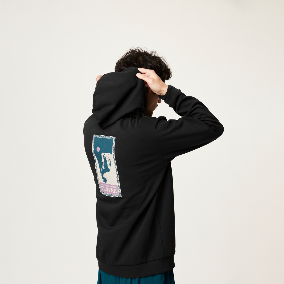 FLACK TECH HOODIE __color:Black#4