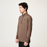 HAUPREK 1/4 TECH FLEECE __color:Acorn#3