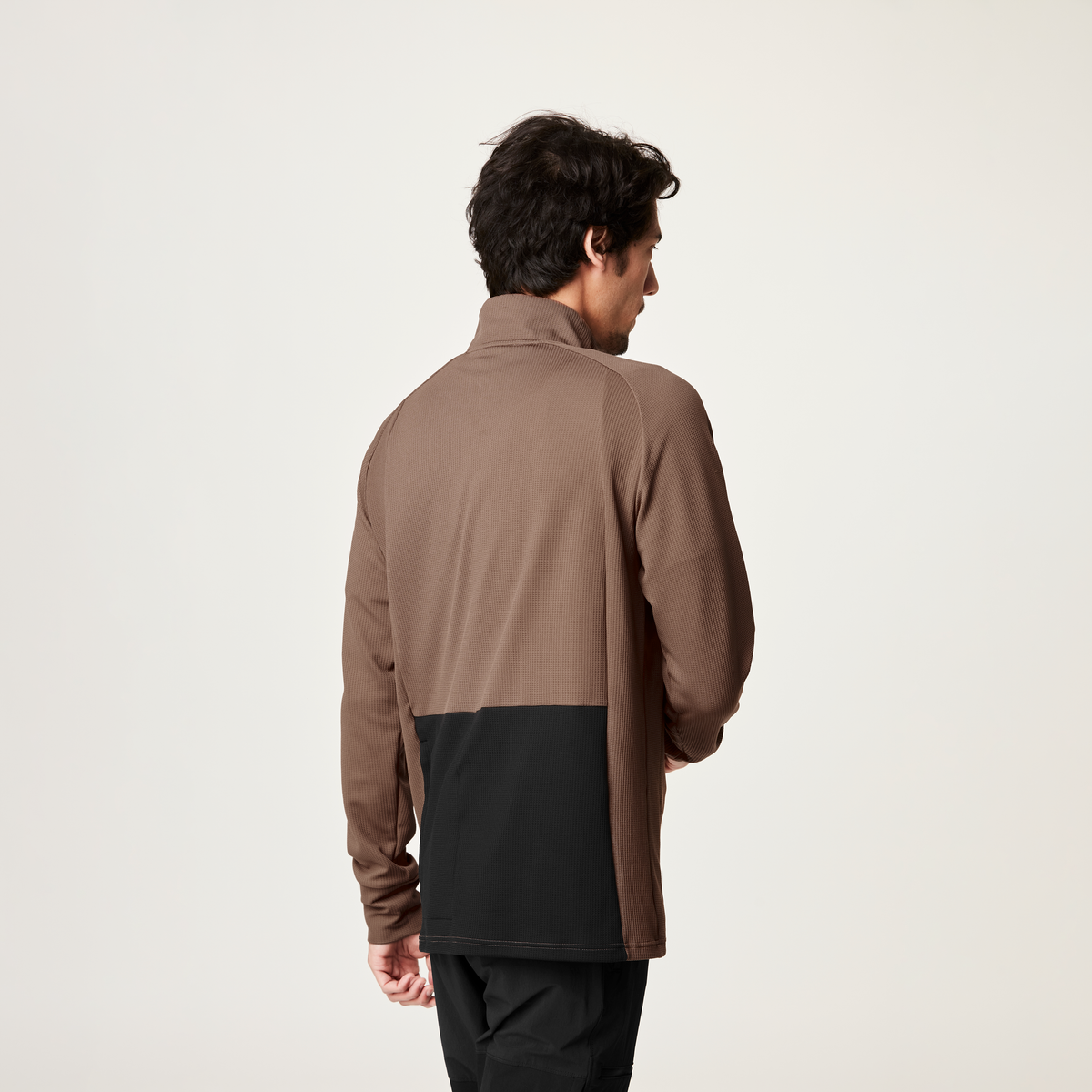 HAUPREK 1/4 TECH FLEECE __color:Acorn#4