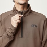 HAUPREK 1/4 TECH FLEECE __color:Acorn#5