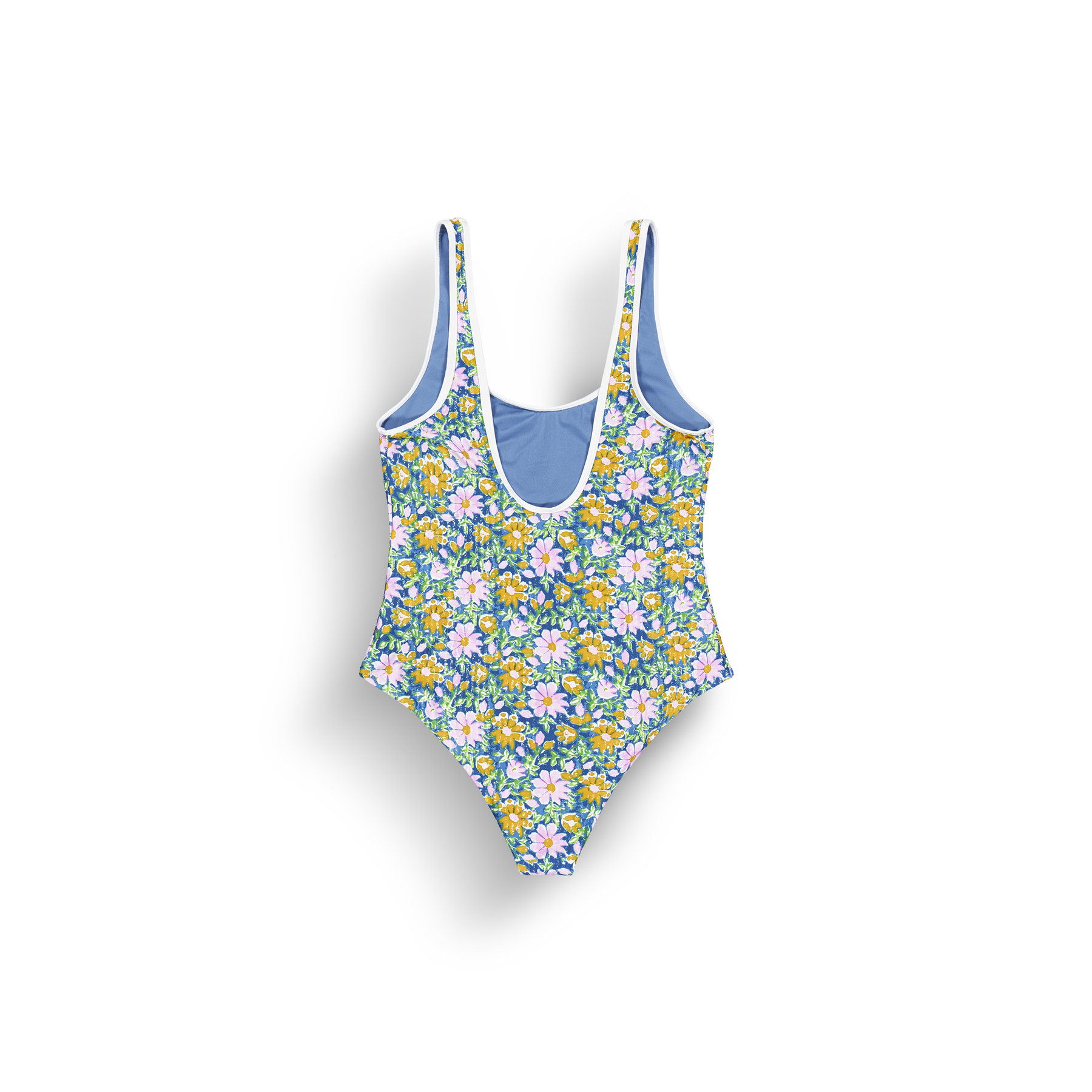 NANOE PRINTED SWIMSUIT __color:Myosotis_Print#8
