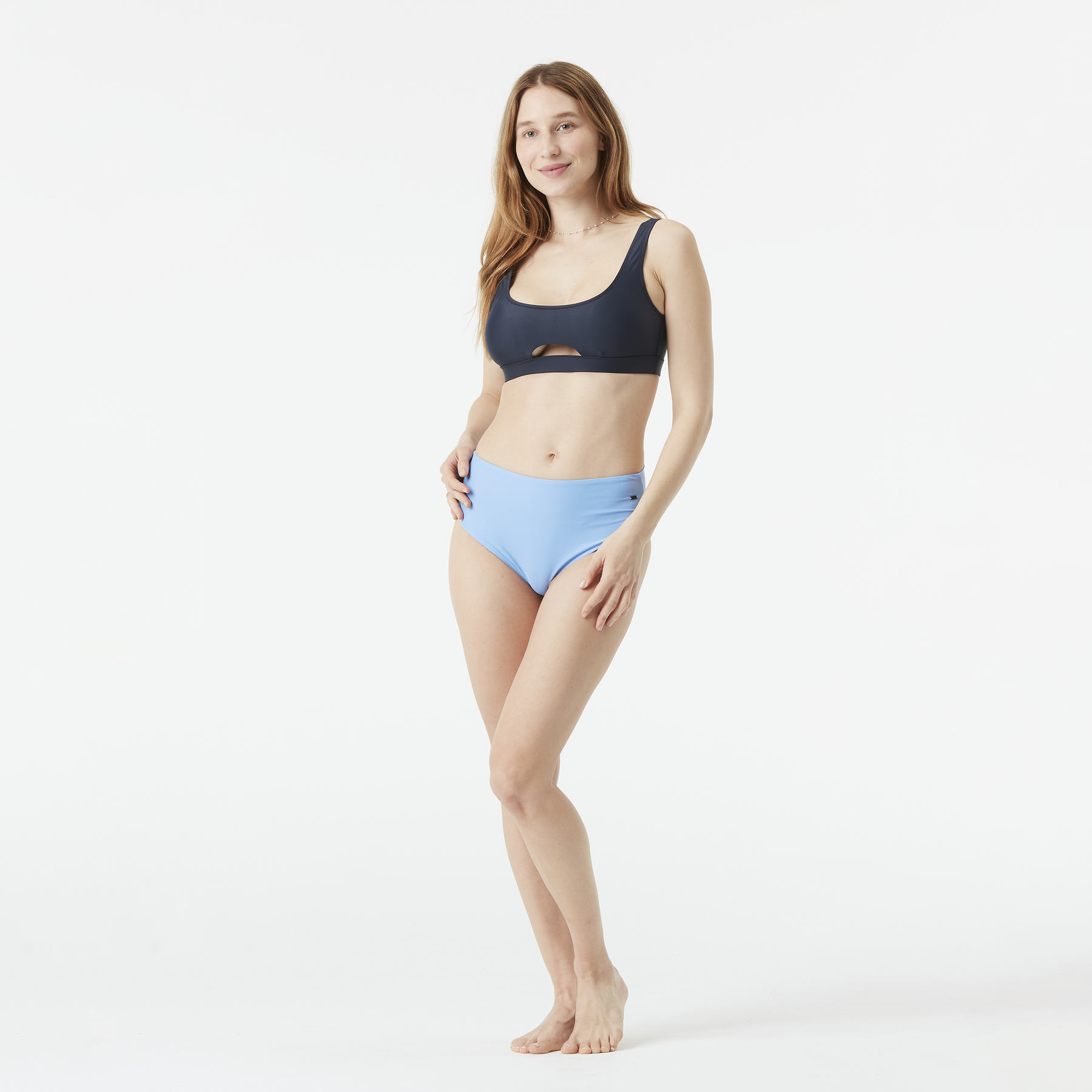 HIGH WAIST BOTTOMS __color:Vista_Blue#15