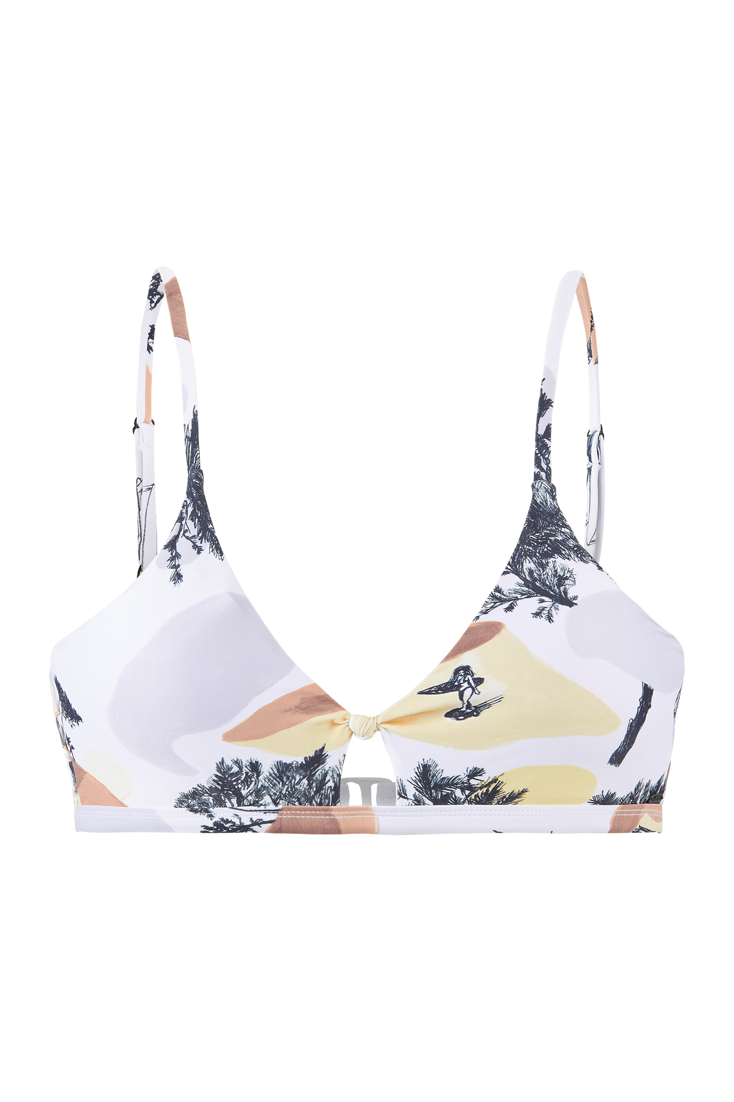 KALTA PRINT TRIANGLE TOP __color:Pyla#31
