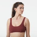 WAHINE BRALETTE TOP __color:Cordovan#13
