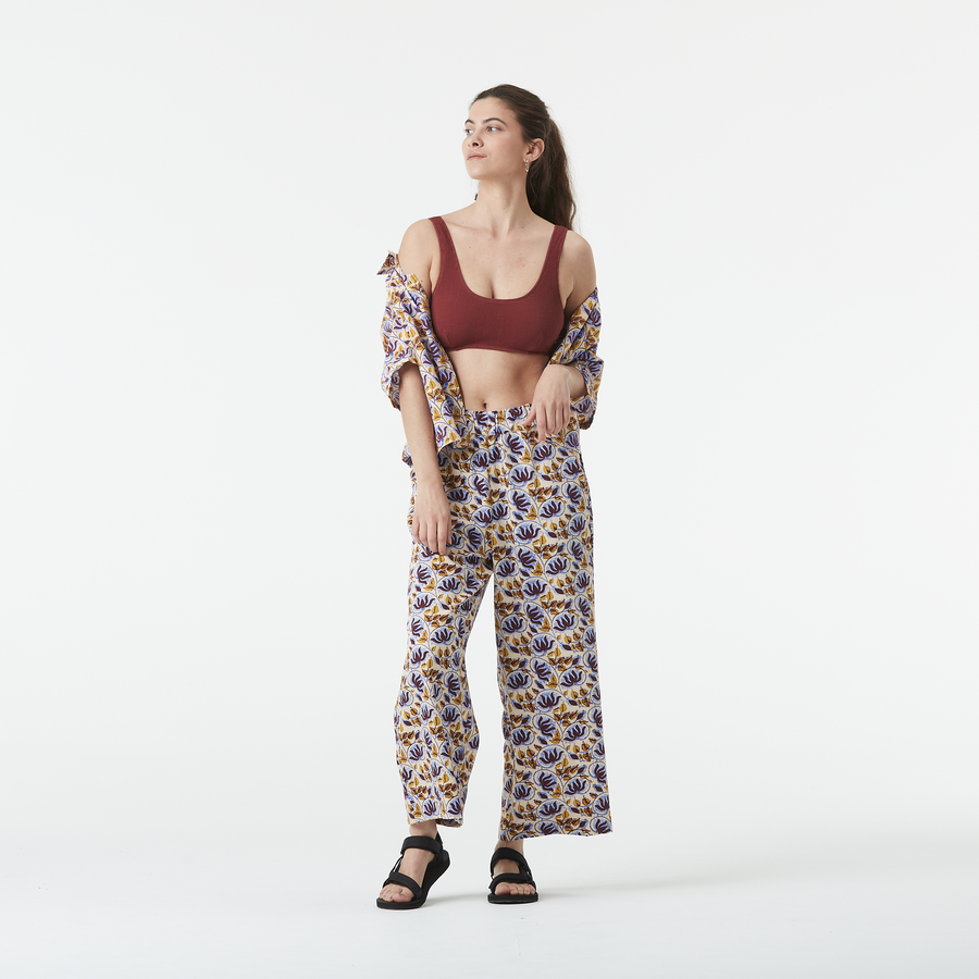 WAHINE BRALETTE TOP __color:Cordovan#16