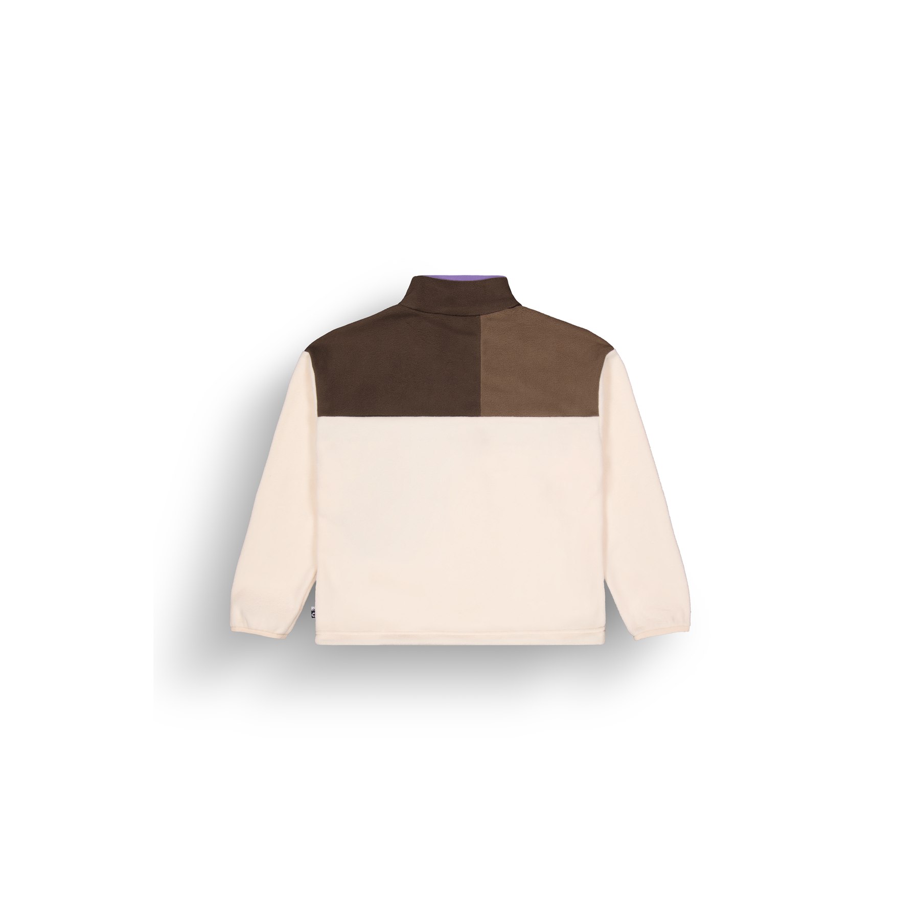 ARCCA W 1/4 FLEECE __color:Vanilla_Cocoa_Chicory#24