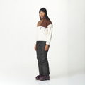ARCCA W 1/4 FLEECE __color:Vanilla_Cocoa_Chicory#26