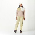 ARCCA W 1/4 FLEECE __color:Roebuck_Hemp_Vanilla#15