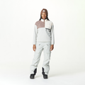 ARCCA W 1/4 FLEECE __color:Pigeon_Deep_Taupe_Vanil#8