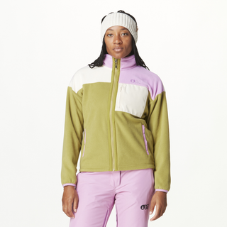 ARCCA W FZ FLEECE __color:Green_Moss_Vanilla_Orch#0