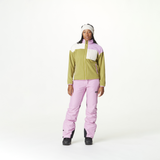 ARCCA W FZ FLEECE __color:Green_Moss_Vanilla_Orch#1