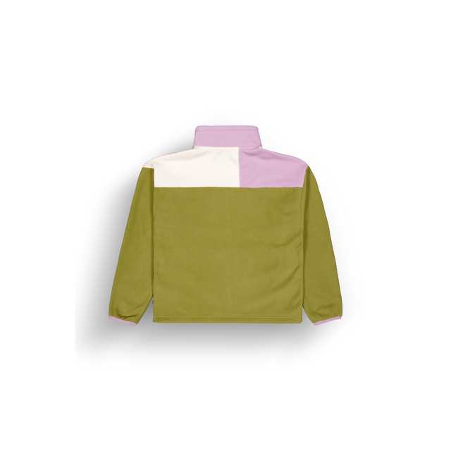 ARCCA W FZ FLEECE __color:Green_Moss_Vanilla_Orch#5