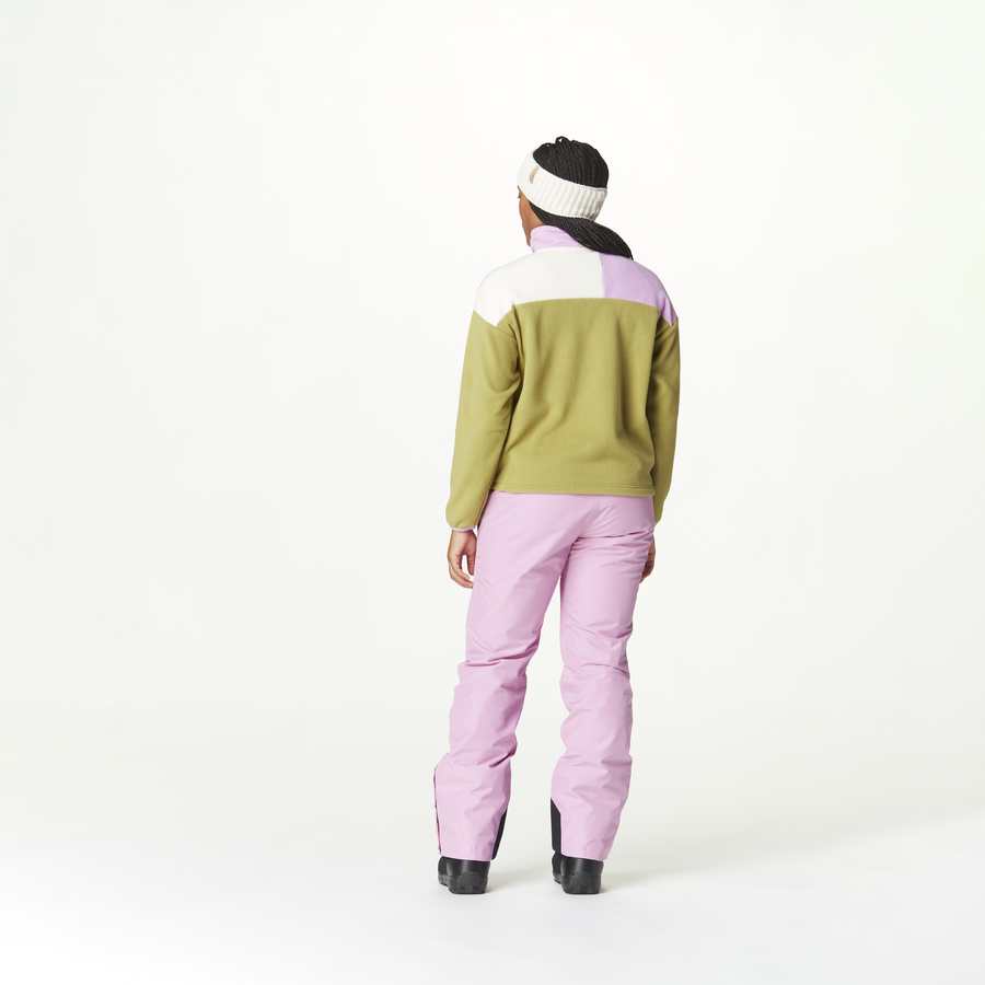 ARCCA W FZ FLEECE __color:Green_Moss_Vanilla_Orch#2