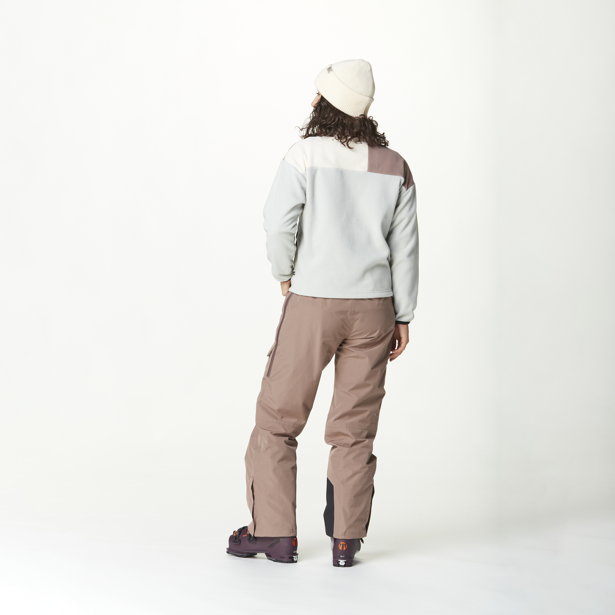 ARCCA W FZ FLEECE __color:Pigeon_Deep_Taupe_Vanil#14