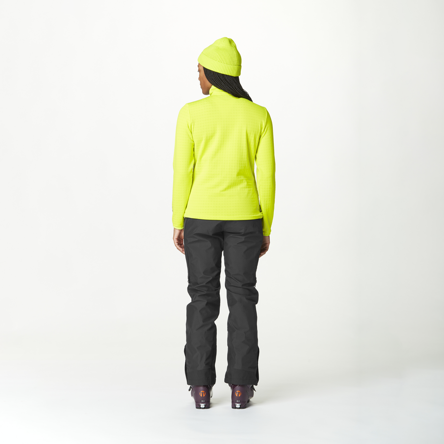 BAKE W 1/4 GRID FLEECE __color:Acid_Lime#1
