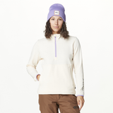 BAKE W 1/4 GRID FLEECE __color:Vanilla#33