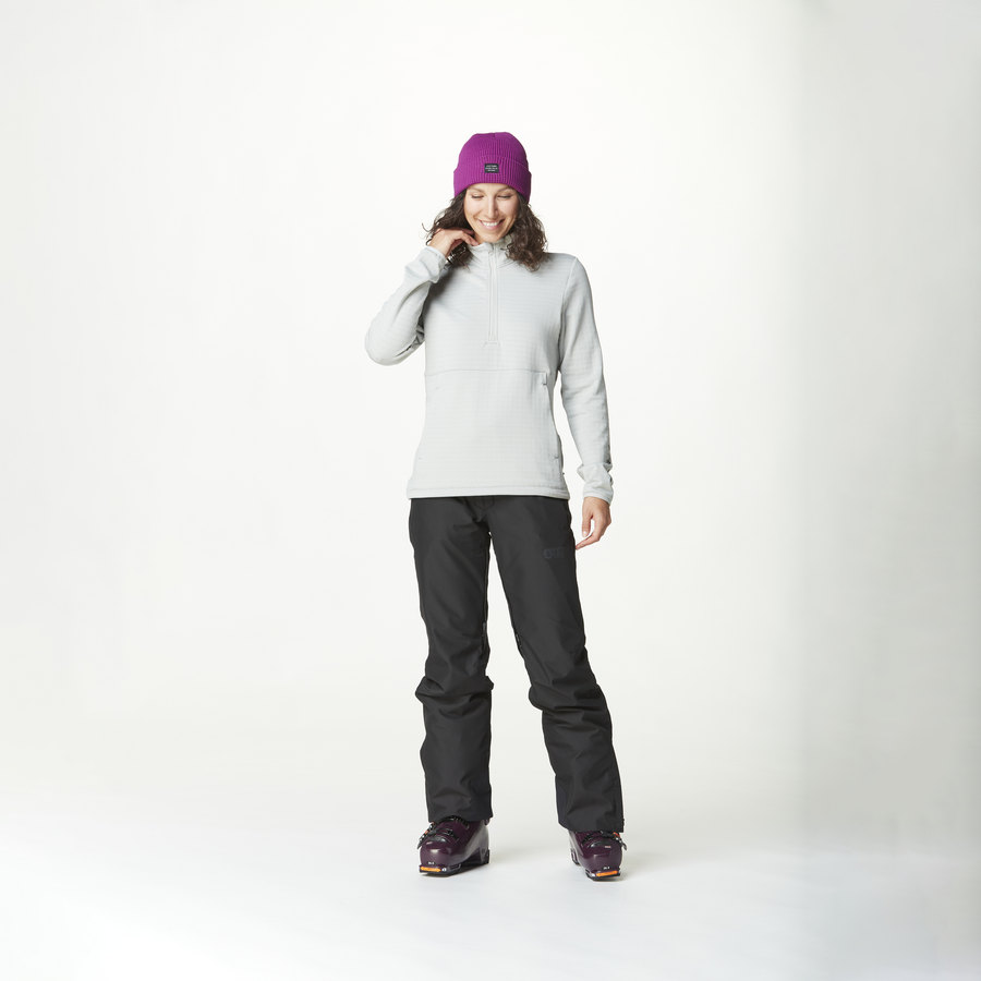 BAKE W 1/4 GRID FLEECE __color:Pigeon#22