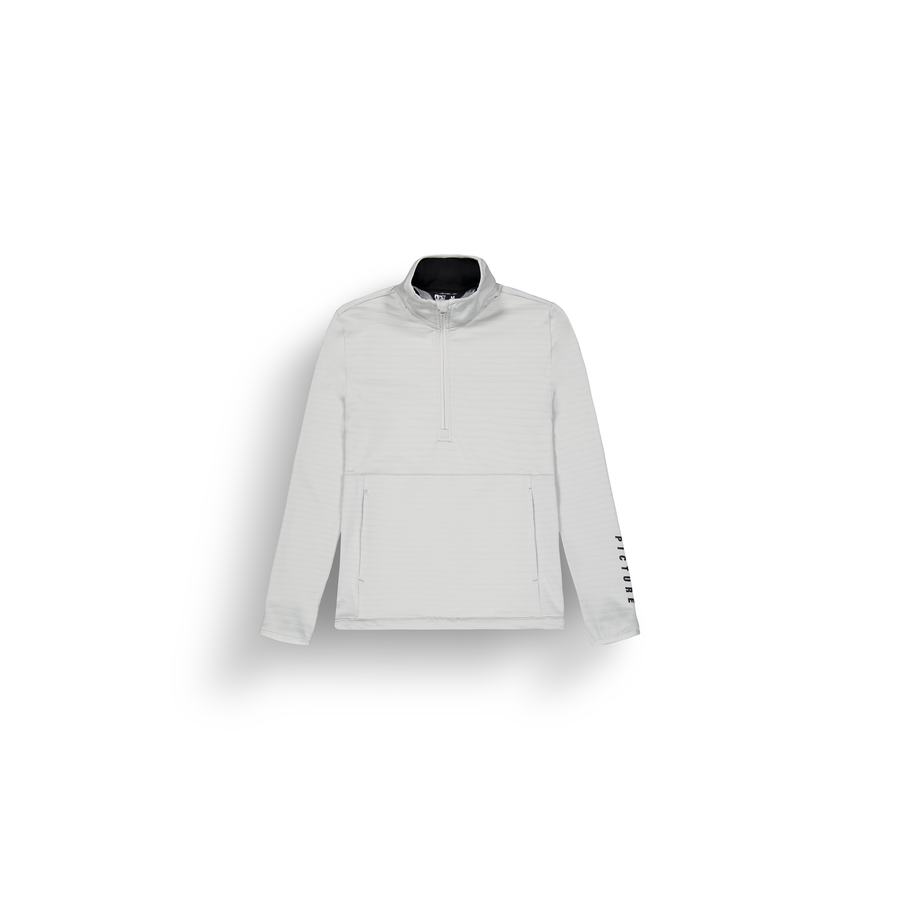 BAKE W 1/4 GRID FLEECE __color:Pigeon#27