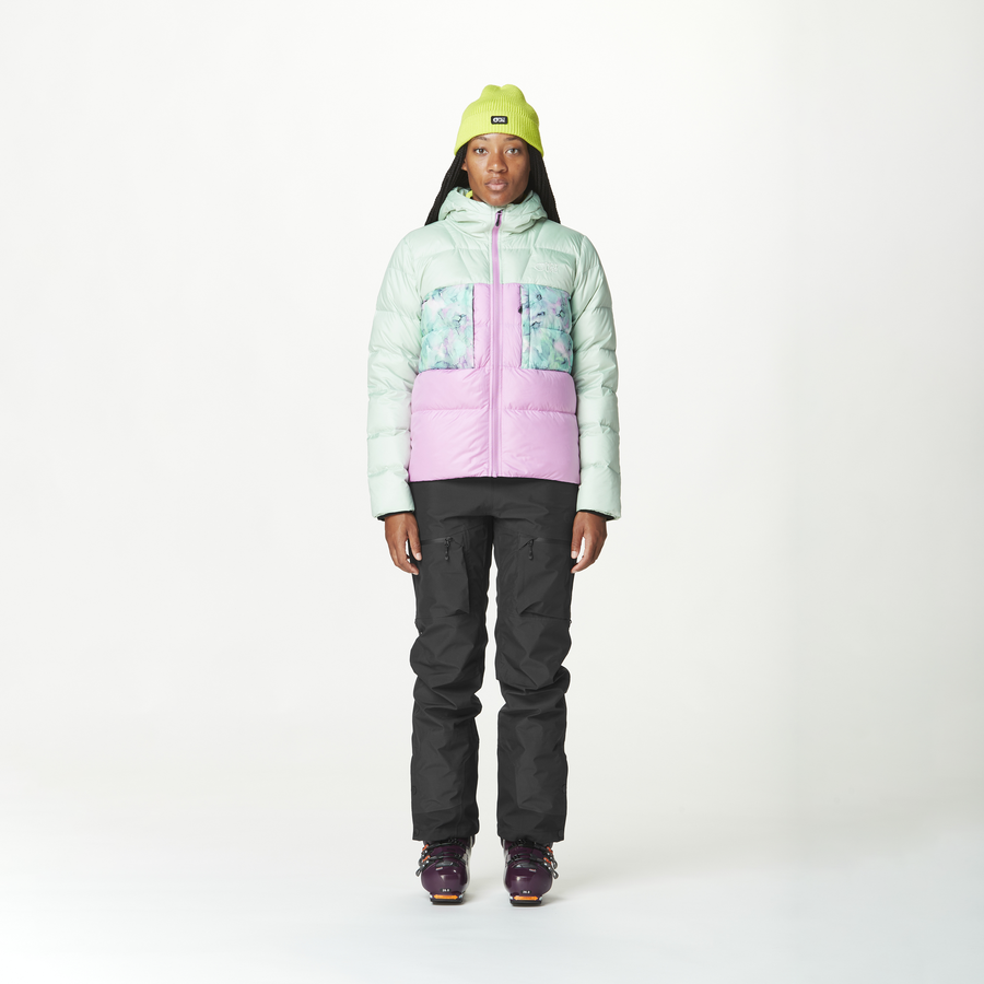 HI PUFF DOWN W JKT __color:Silt_Gr_Orch_Blurry_Wtr#22