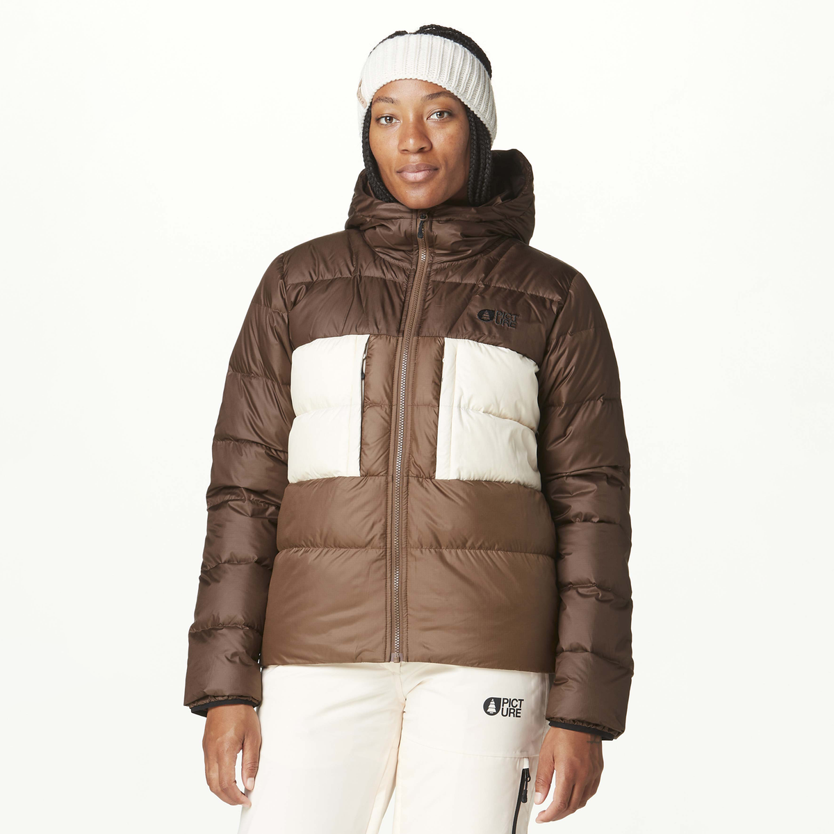 HI PUFF DOWN W JKT __color:Chicory_Cocoa_Vanilla#10