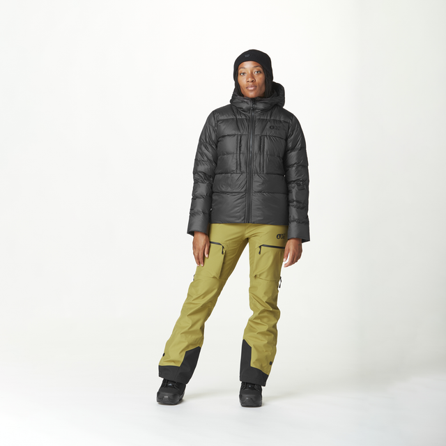 HI PUFF DOWN W JKT __color:Black#0