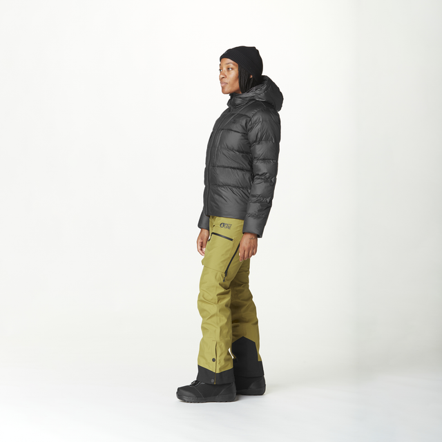HI PUFF DOWN W JKT __color:Black#2