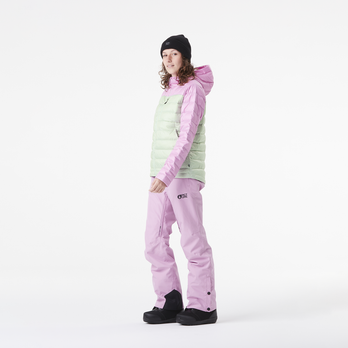 MID PUFF DOWN W JKT __color:Silt_Green_Orchid#24