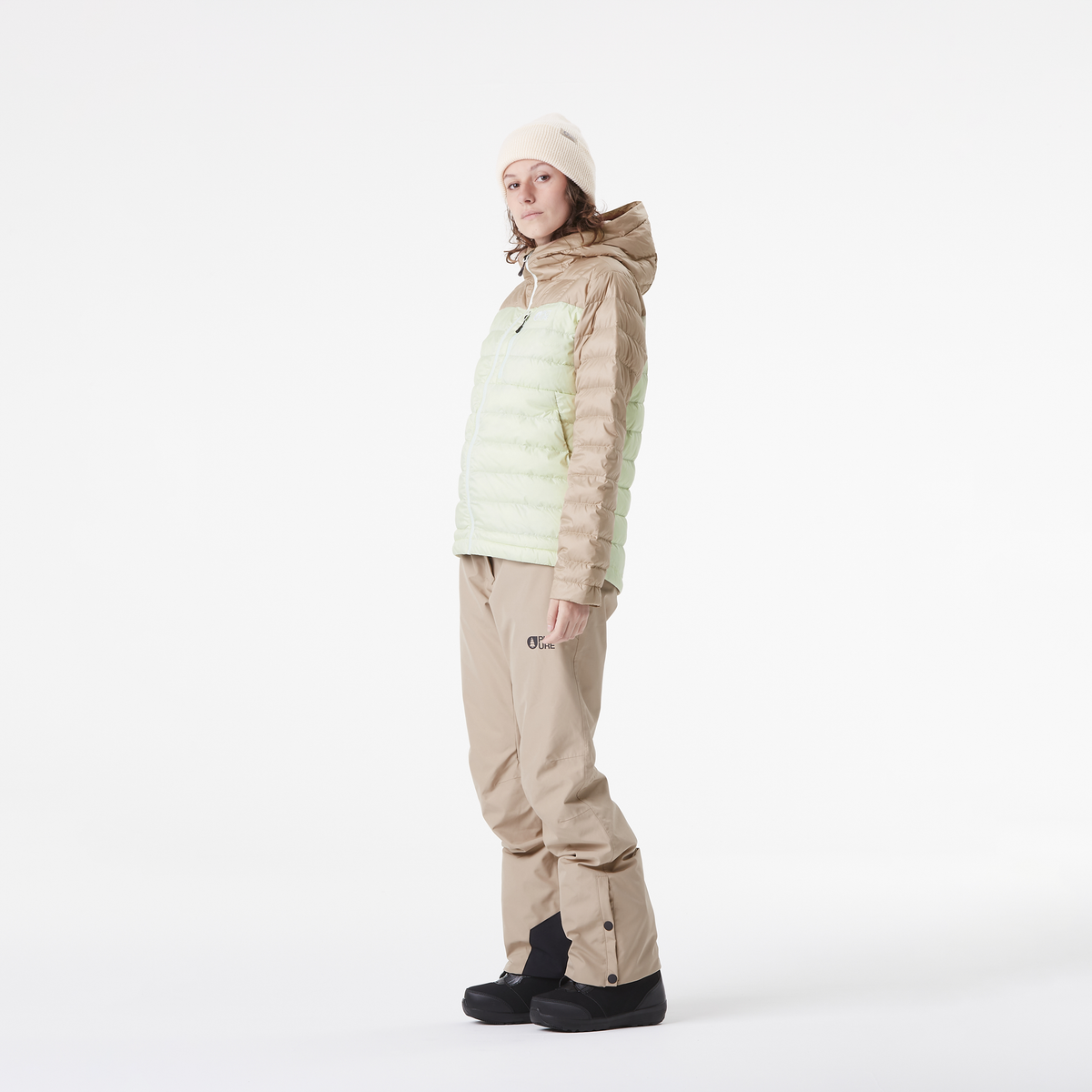 MID PUFF DOWN W JKT __color:Lime_Cream_Roebuck#10