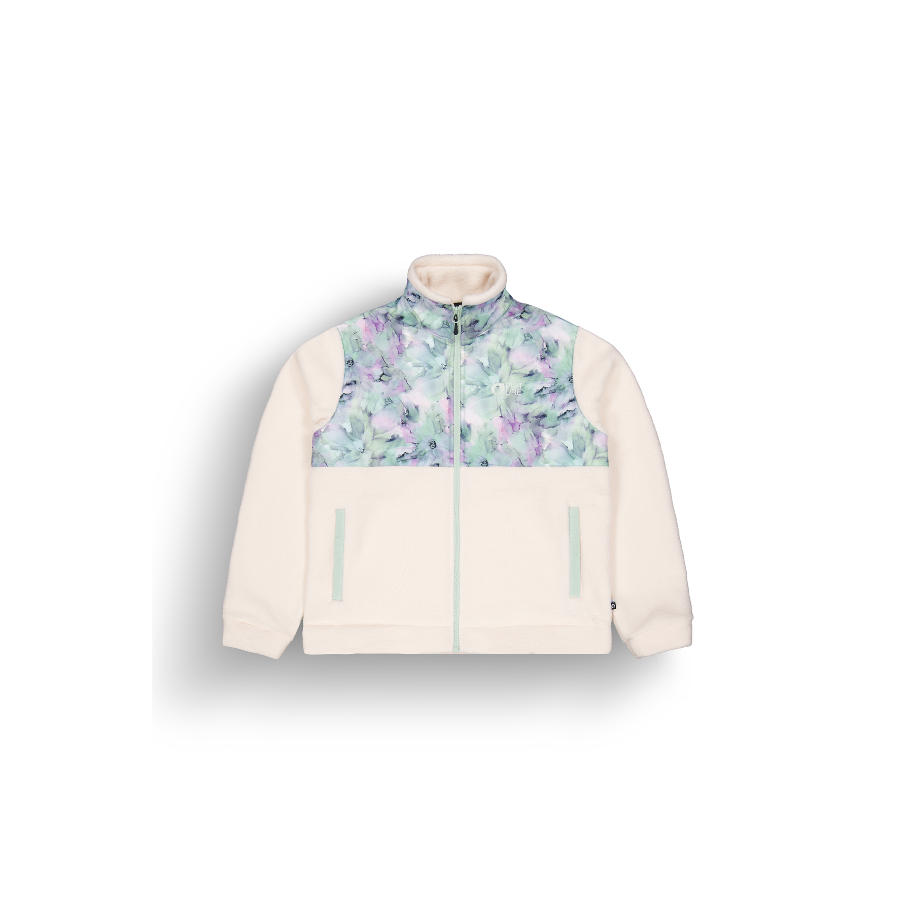 ZELKOVA PRINTED FLEECE __color:Blurry_Water_Print#2